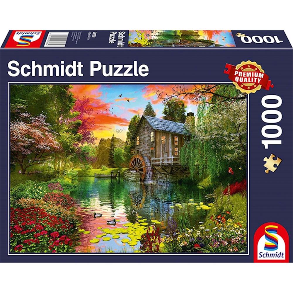 Puzzle Die Wassermühle, 1000 Teile