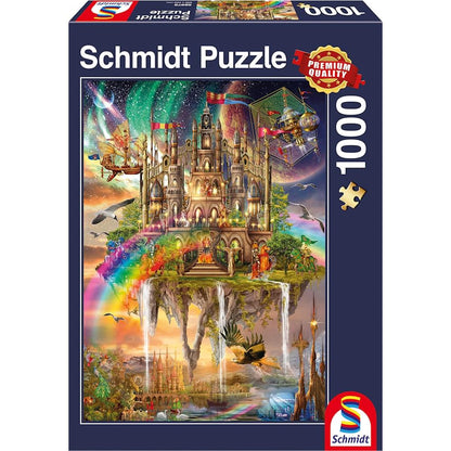 Puzzle Stadt im Himmel, 1000 Teile