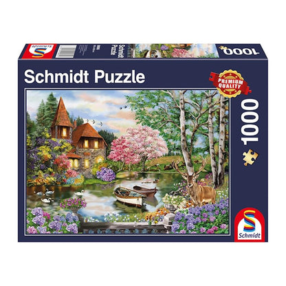 Puzzle Haus am See, 1000 Teile