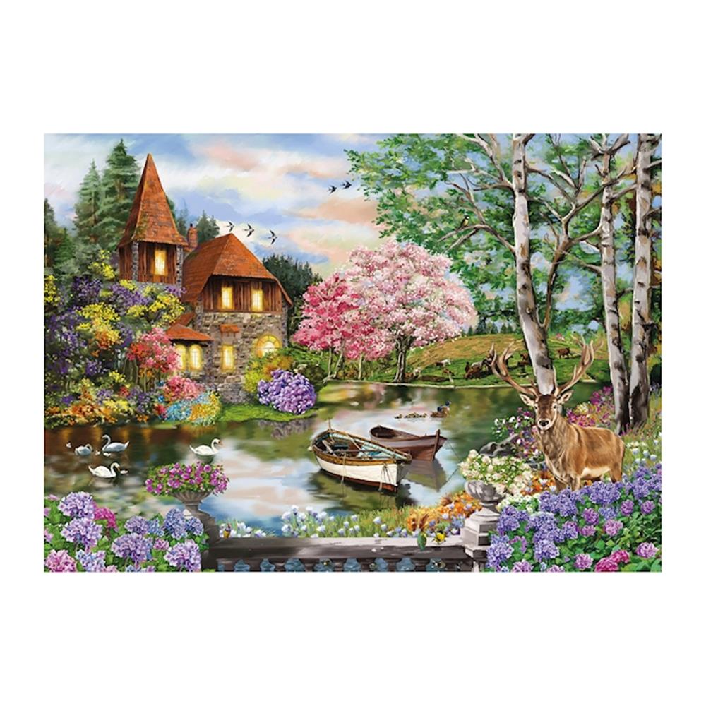 Puzzle Haus am See, 1000 Teile