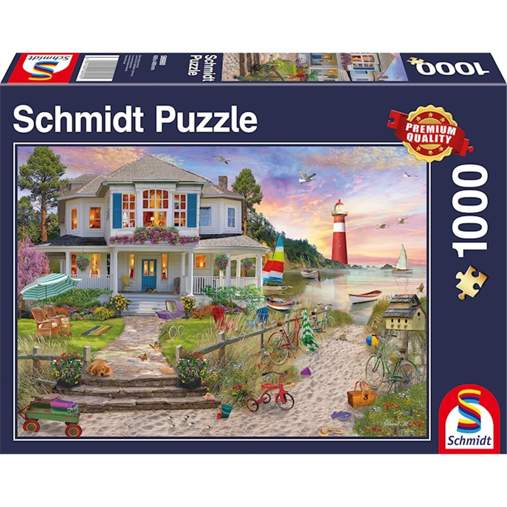 Puzzle Das Strandhaus, 1000 Teile