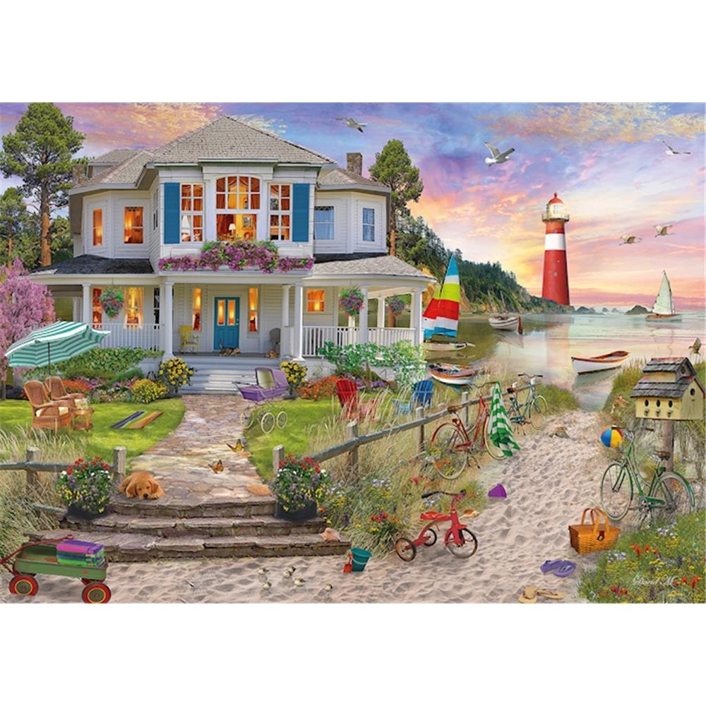 Puzzle Das Strandhaus, 1000 Teile