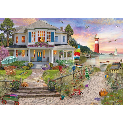 Puzzle Das Strandhaus, 1000 Teile