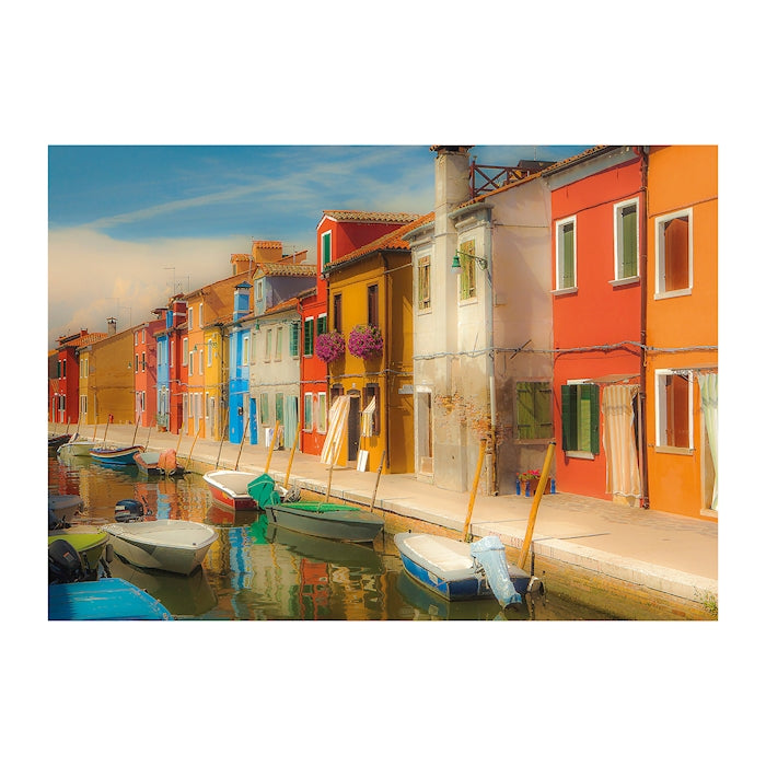 Puzzle Bunte Häuser der Insel Burano, 1000 Teile