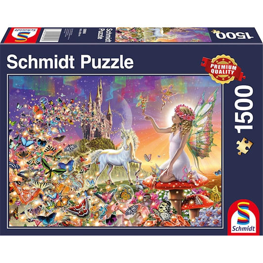 Puzzle Märchenhaftes Zauberland ,1500 Teile