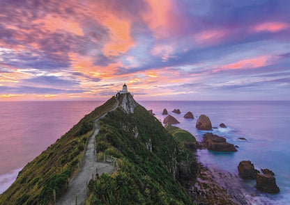 Puzzle Nugget Point Lighthouse The Catlins South Island New Zealand, 3000 Teile