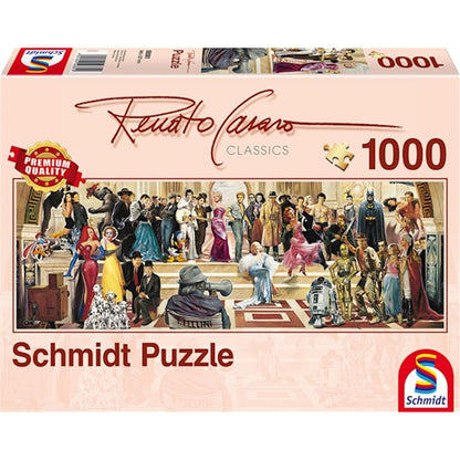 Puzzle Panorama 100 Jahre Film, 1000 Teile