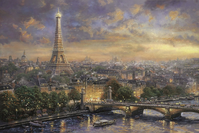 Puzzle Paris Stadt der Liebe, 1000 Teile