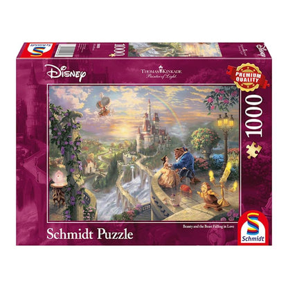 Puzzle Disney Beauty and the Beast, 1000 Teile