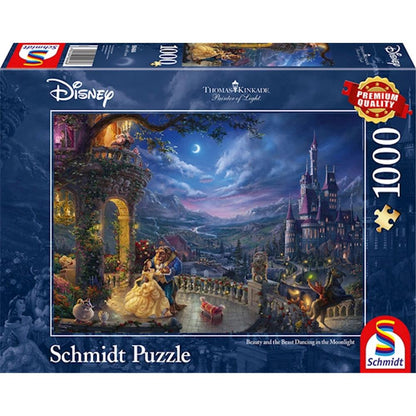 Puzzle Disney Die Schöne und das Biest 2, 1000 Teile