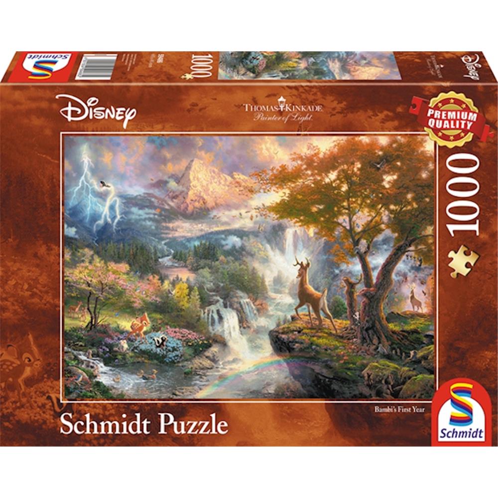 Puzzle Disney Bambi, 1000 Teile