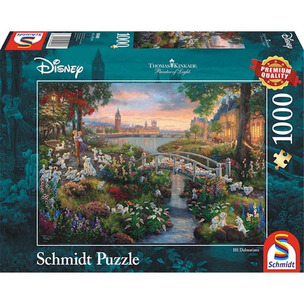 Puzzle Disney 101 Dalmatiner, 1000 Teile