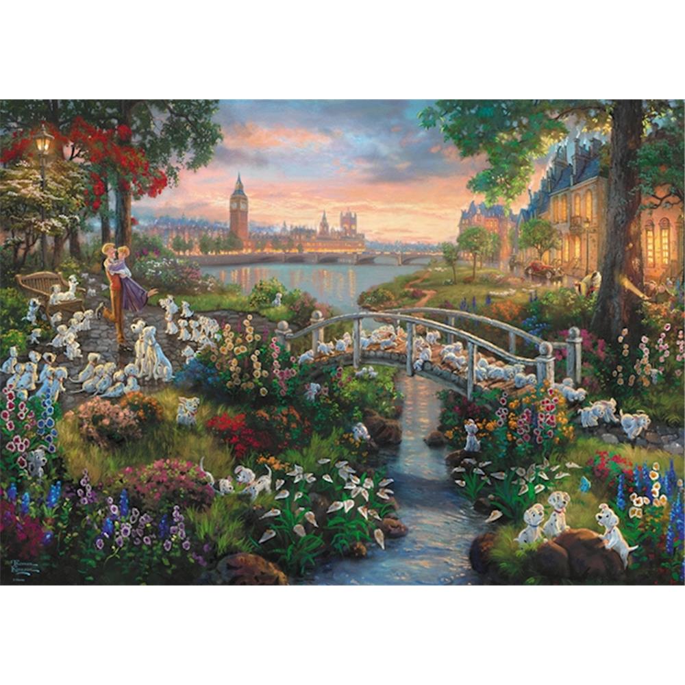 Puzzle Disney 101 Dalmatiner, 1000 Teile