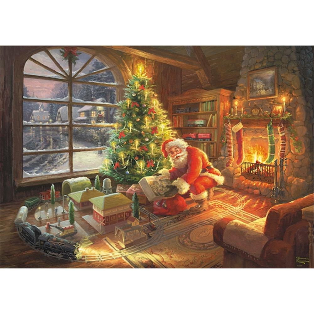 Puzzle Der Weihnachtsmann ist da!, 1000 Teile