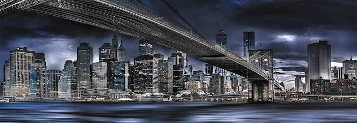 Puzzle Panorama New York Dark Night, 1000 Teile