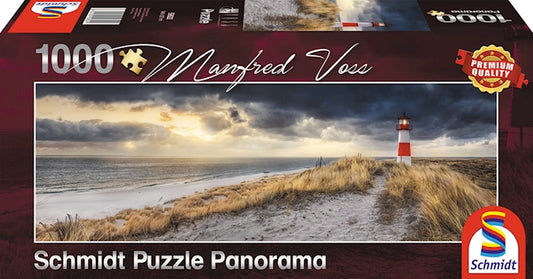 Puzzle Panorama Leuchtturm Sylt, 1000 Teile