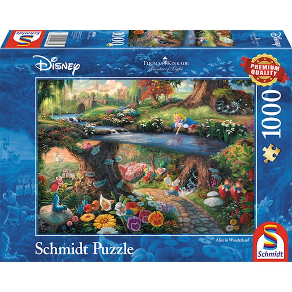 Puzzle Disney Alice im Wunderland, 1000 Teile