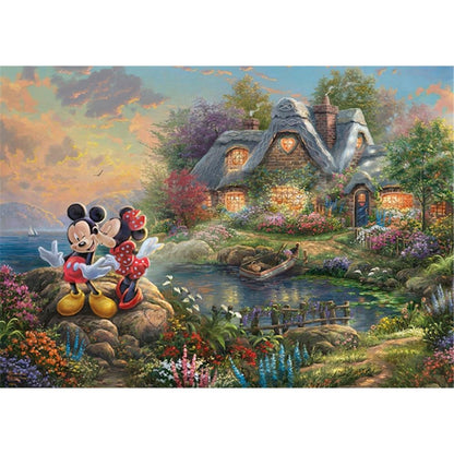 Puzzle Disney Sweethearts Mickey & Minnie, 1000 Teile