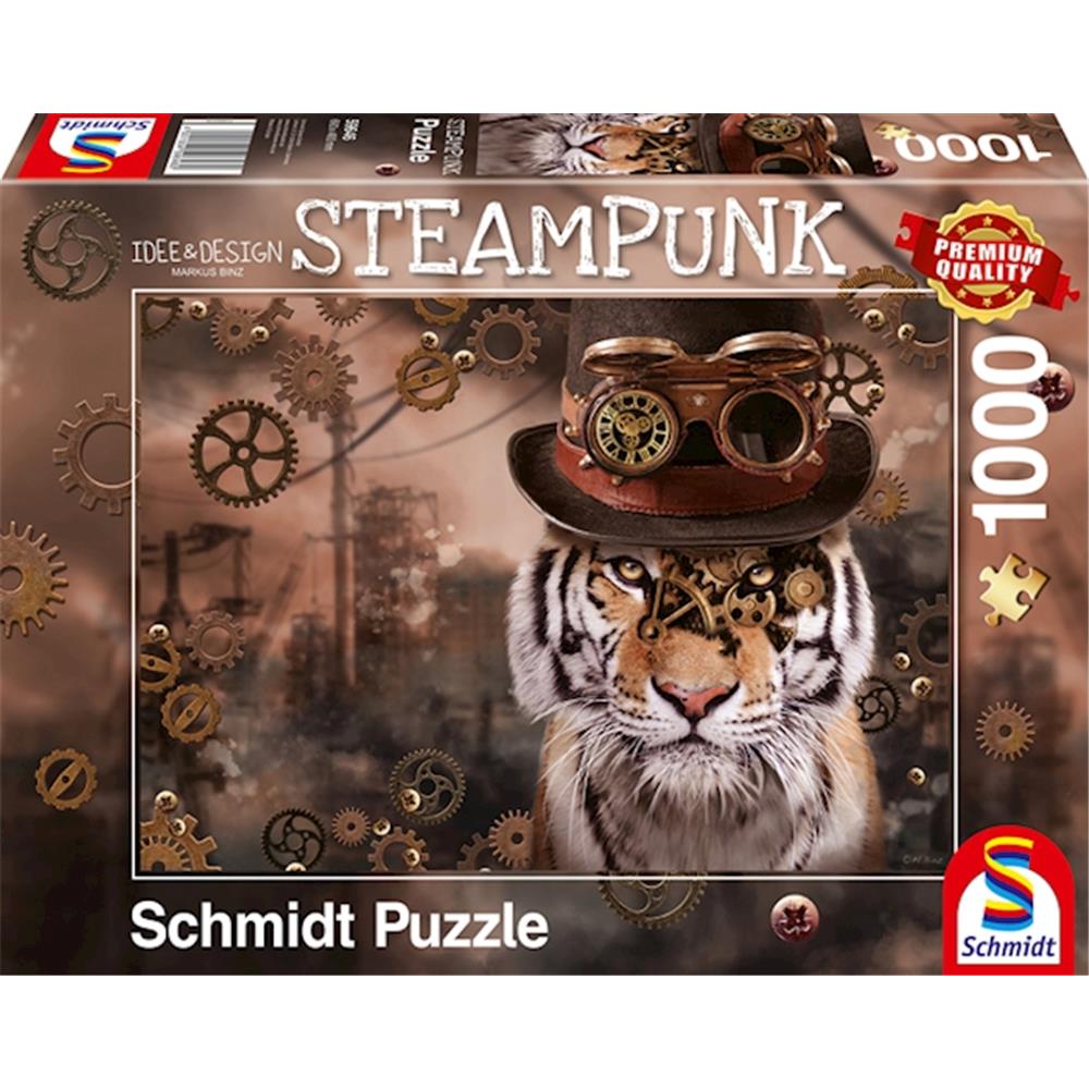 Puzzle Steampunk Tiger, 1000 Teile