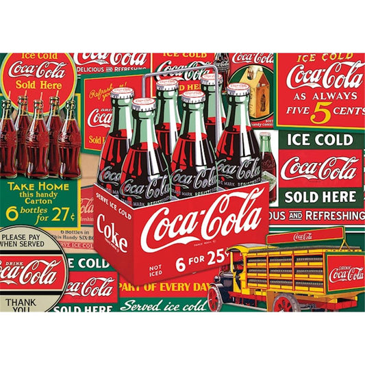 Puzzle Coca Cola Klassiker, 1000 Teile