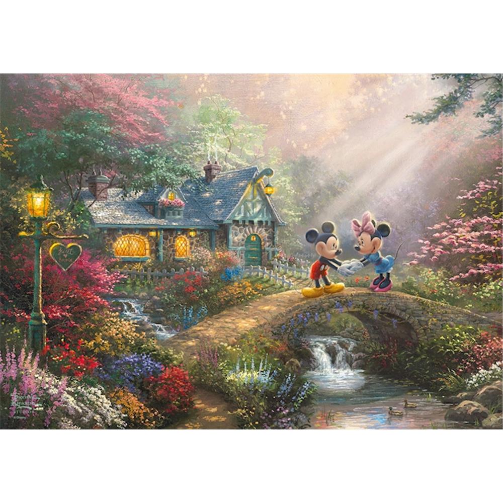 Puzzle Disney Mickey & Minnie, 500 Teile (Nostalgiedose)