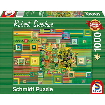 Puzzle Grüner Flashdrive, 1000 Teile