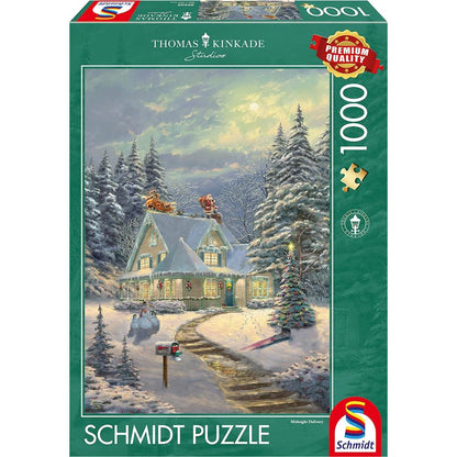 Puzzle Am Heiligabend, 1000 Teile