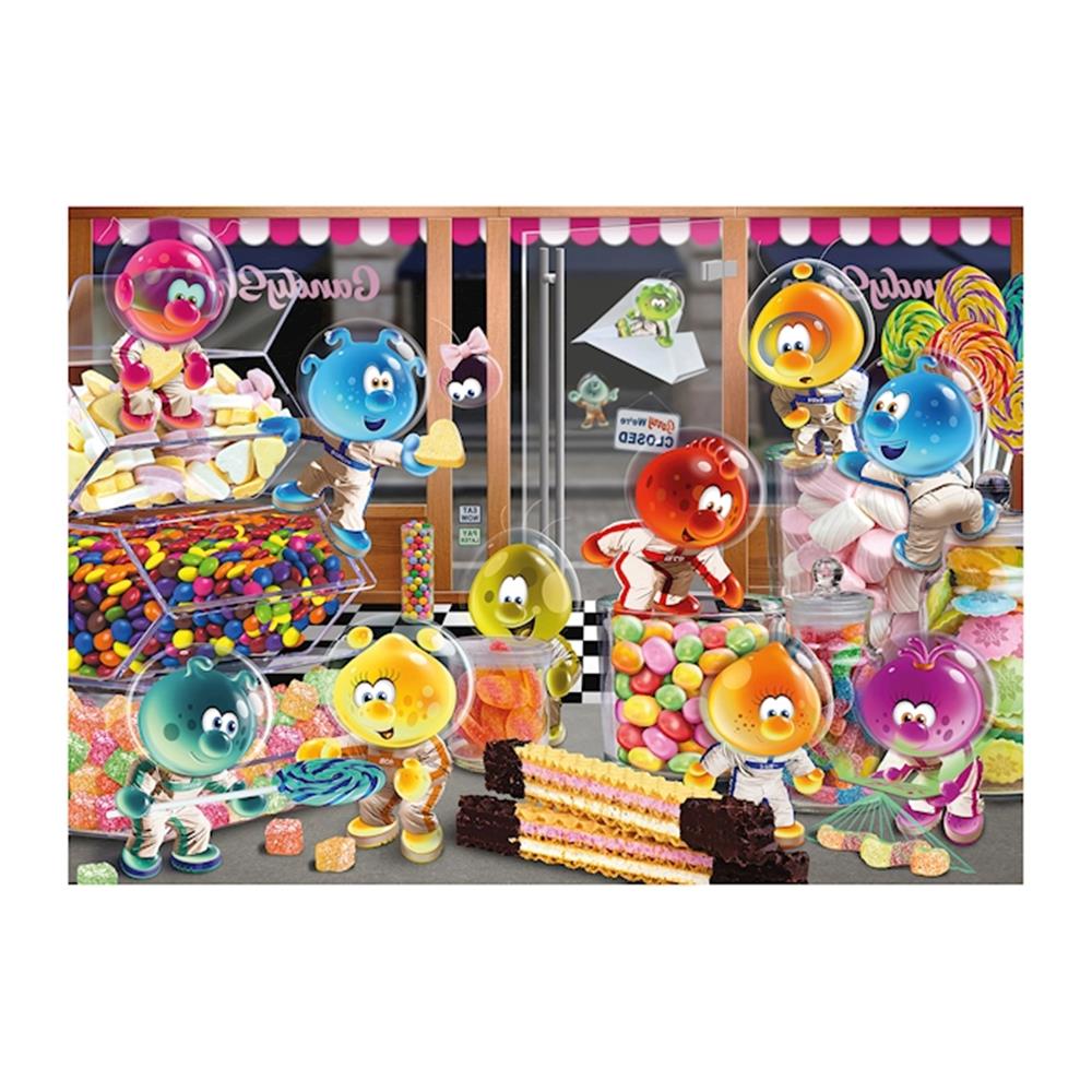 Puzzle Happy Together im Candy Store, 1000 Teile