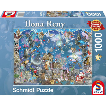 Puzzle Blauer Nachthimmel, 1000 Teile