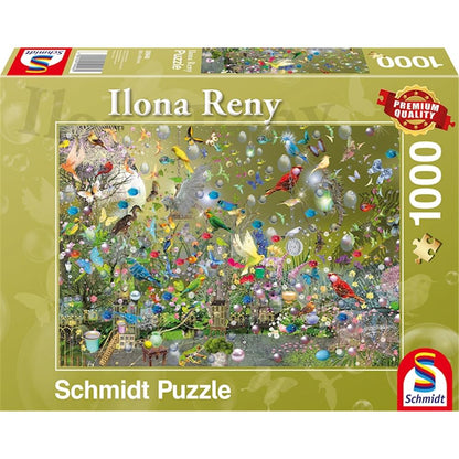 Puzzle Im Dschungel der Papageien, 1000 Teile