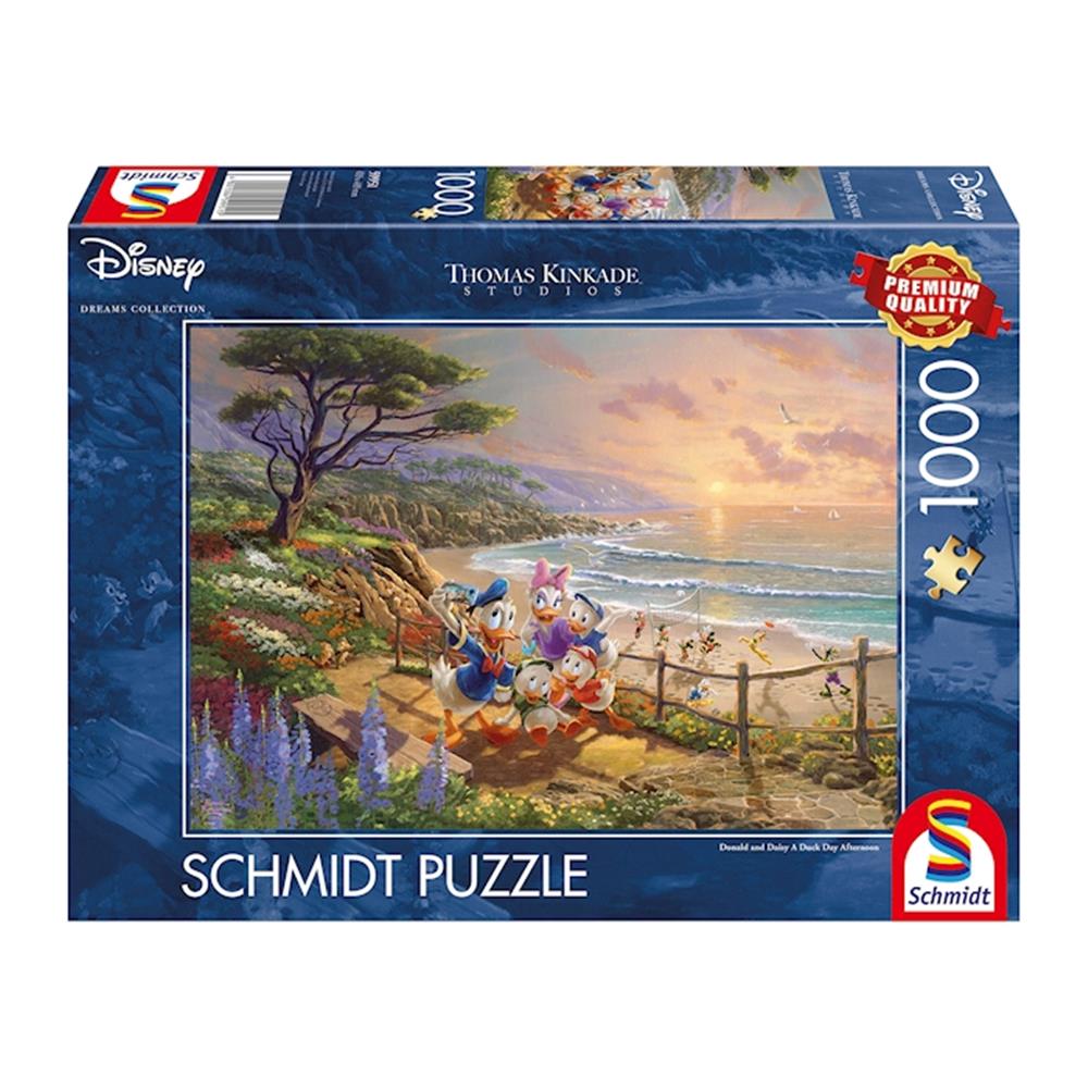 Puzzle Disney Donald & Daisy A Duck Day Afternoon, 1000 Teile