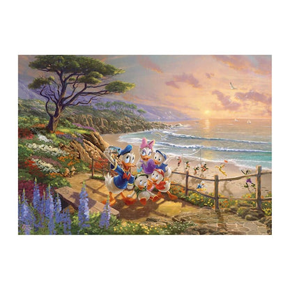 Puzzle Disney Donald & Daisy A Duck Day Afternoon, 1000 Teile