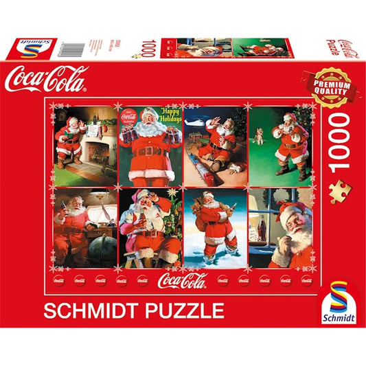 Puzzle Coca Cola - Santa Claus, 1000 Teile