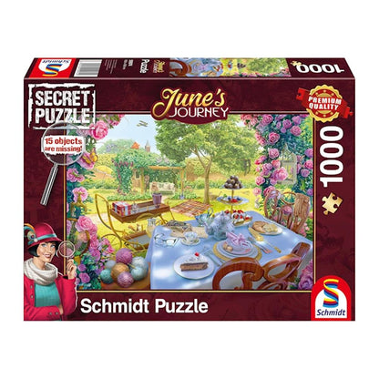 Puzzle Tee im Garten, 1000 Teile