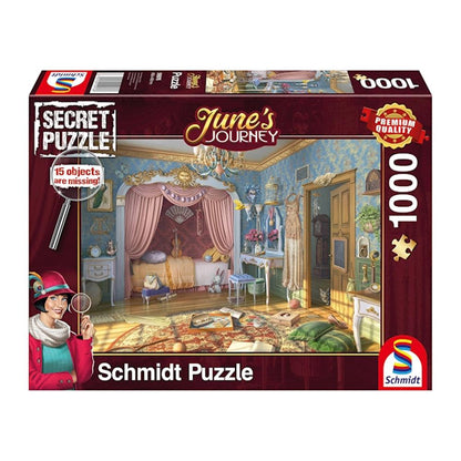 Puzzle Junes Schlafzimmer, 1000 Teile