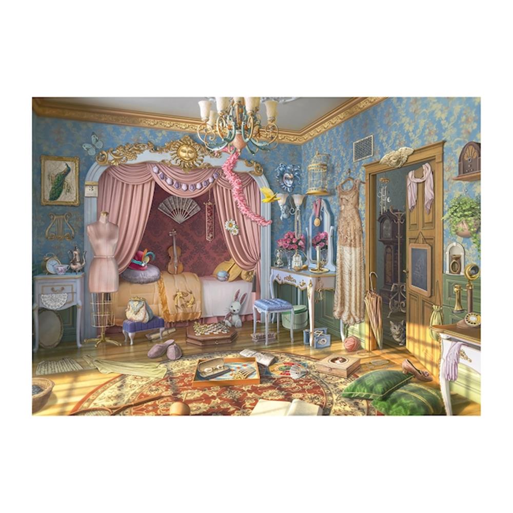 Puzzle Junes Schlafzimmer, 1000 Teile