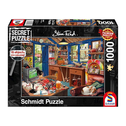 Puzzle Secret Puzzle Vaters Werkstatt, 1000 Teile