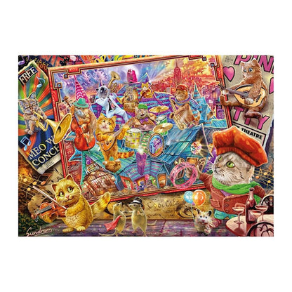 Puzzle Katzenmanie, 1000 Teile