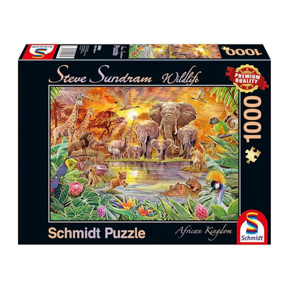 Puzzle Afrikas Tiere, 1000 Teile