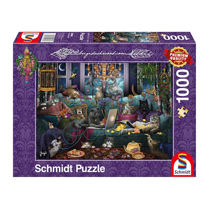 Puzzle Katzen in Quarantäne, 1000 Teile