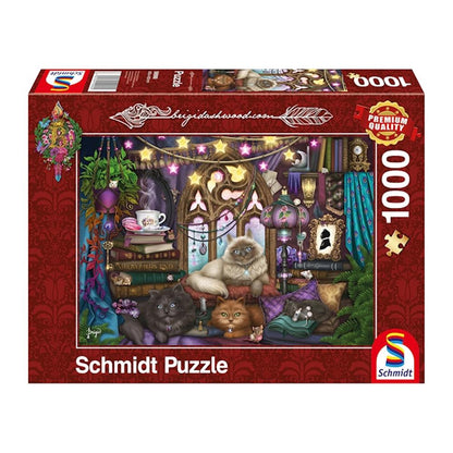 Puzzle Afternoon Tea mit Katzen, 1000 Teile