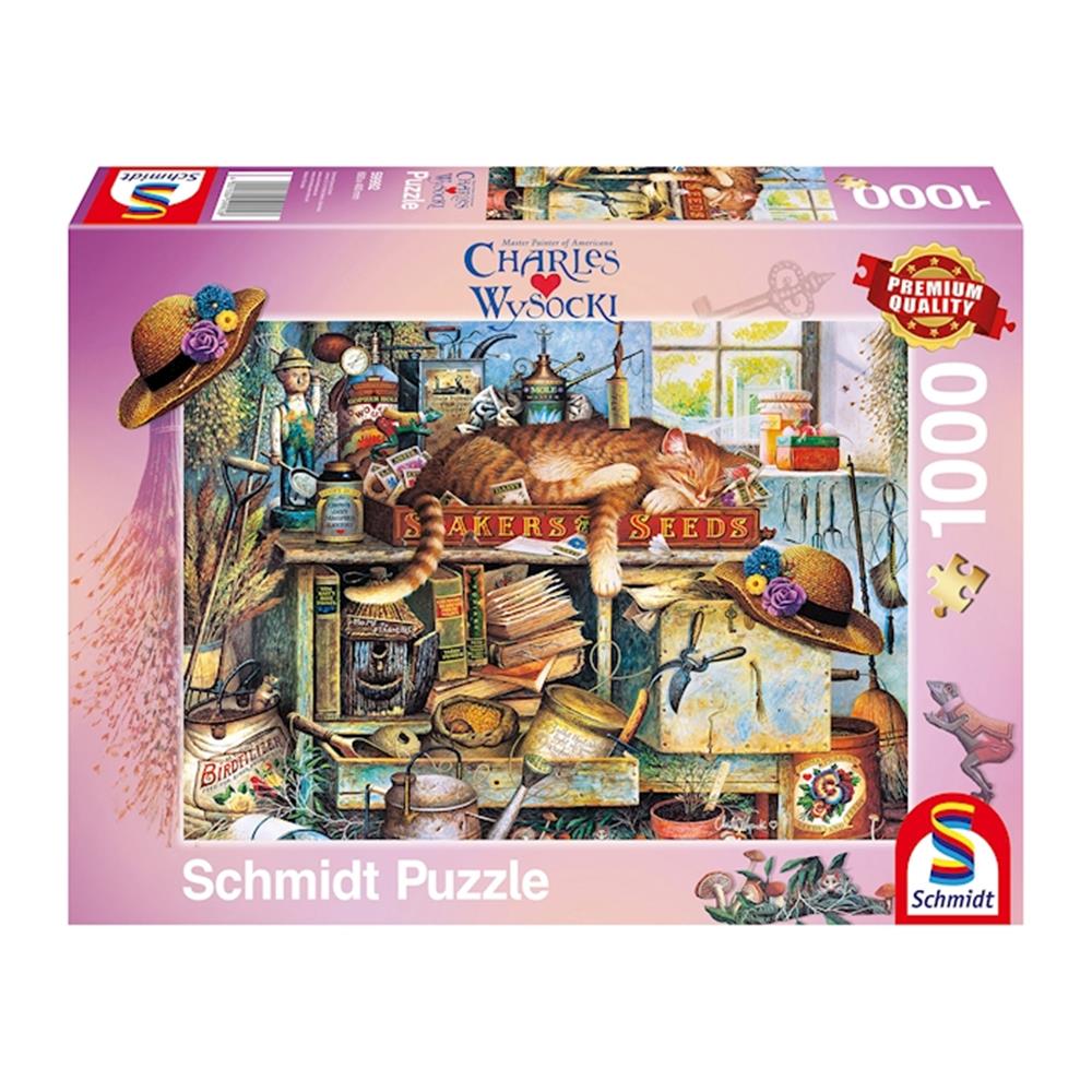 Puzzle Remington, der Gärtner, 1000 Teile