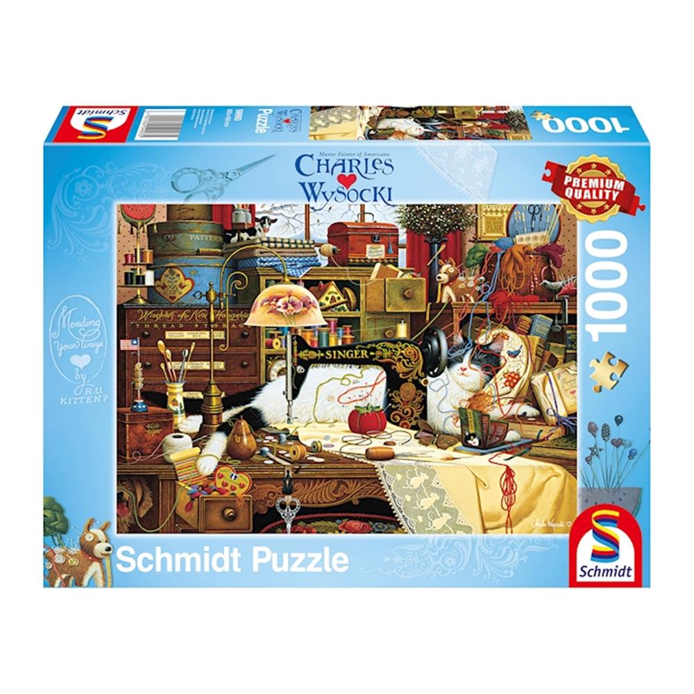 Puzzle Maggie, die Chaotin, 1000 Teile