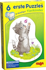 Puzzle 6 erste Puzzles - Tierkinder,