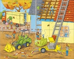 Puzzle Auf der Baustelle, 3 x 24 Teile