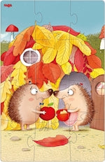 Puzzle Herr Igel, 2 x 12 Teile