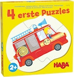 Puzzle 4 Erste Puzzles – Einsatzfahrzeuge, 4 x 4 Teile