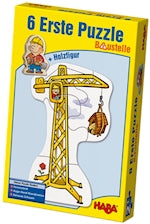 Puzzle Erste Puzzle - Baustelle, 2 x 6 Teile