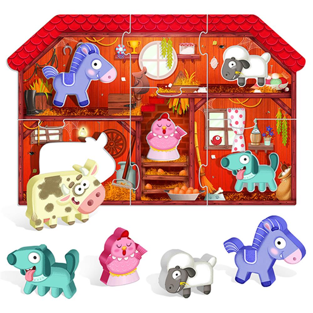 Puzzle Montessori My first Puzzle Farm