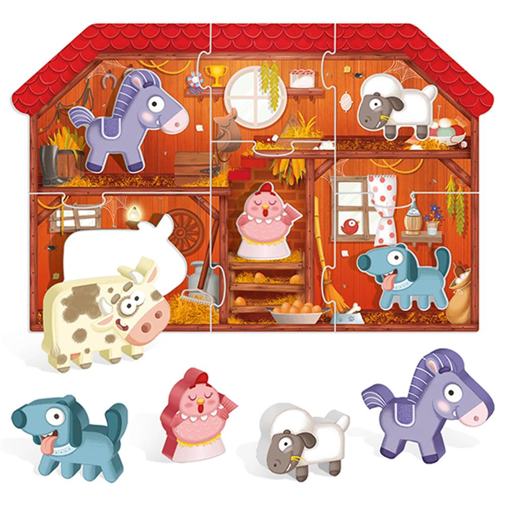 Puzzle Montessori My first Puzzle Farm